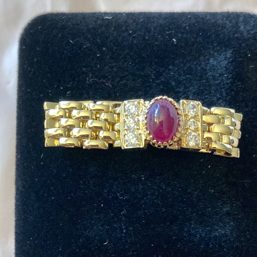 Yellow gold 10 k panther flexible